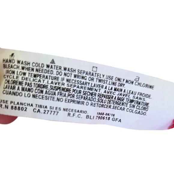 Escanté Red Lace Babydoll Nightgown Size 1X Handkerchief Hem Racerback - Picture 9 of 11